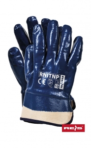Rękawice nitrylowe z mankietem RNITNP
